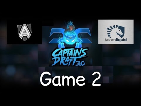 Alliance vs Liquid - Game 2 - Captains Draft 3.0 - Highlights