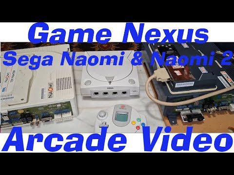Game Nexus Closer Look Arcade Hardware Sega Naomi and Naomi 2 Dreamcast Based Arcade