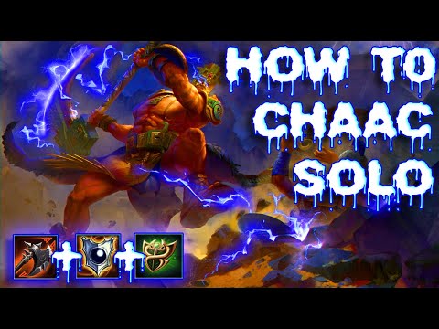 SMITE - HOW TO CHAAC SOLO  (Smite season 8)