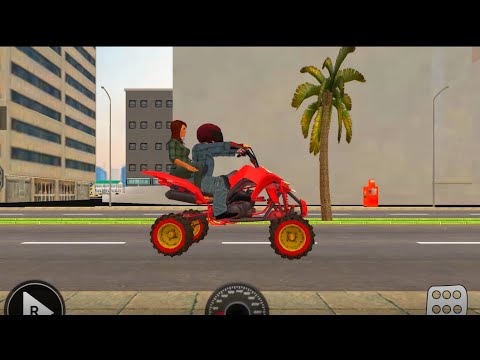 ATV Quad Bike Simulator 2021: Bike Taxi Games - Android GamePlay On PC