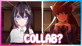 AZKi’s Reaction to Monika Breaking the Fourth Wall on Stream | Hololive Sub Eng