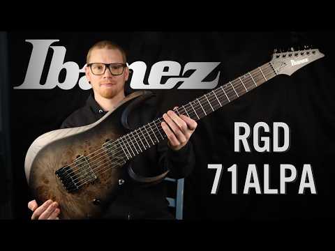 My journey to finding the perfect 7 string guitar! Ibanez RGD71ALPA