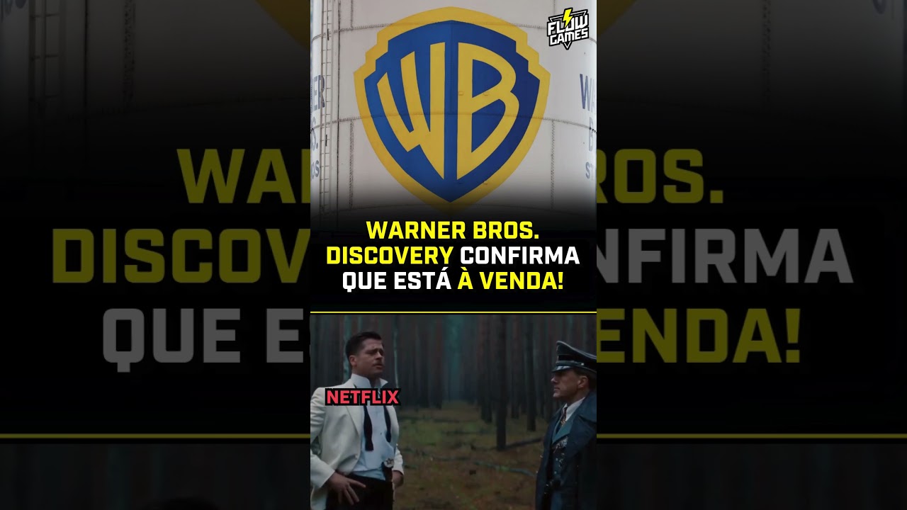 A #WARNERBROS ESTÁ À VENDA e todo o seu catálogo de JOGOS E FILMES TAMBÉM! 🚨💸 #Warner #wb