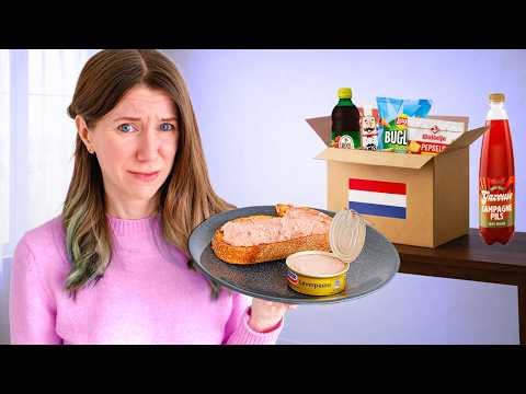 We Rated Dutch Food from a Mystery Box (Gen Z Edition)
