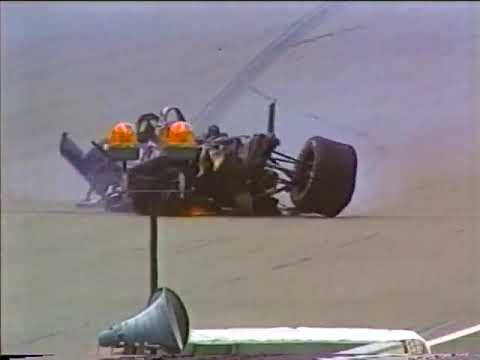 Huge crash Davey Hamilton @ indianapolis 1995
