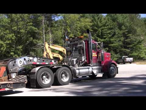 *Extremely LOUD* Kenworth W900 Cat 3406