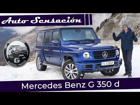 Prueba Mercedes Benz G350d (2020) autopista, monte y nieve.