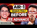 How to get AIR 1 in JEE ADVANCED? | JEE Advanced 2024 Strategy | Secrets of AIR 1🔥| IIT Motivation