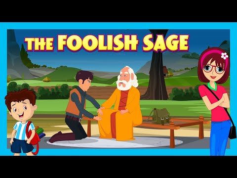 THE FOOLISH SAGE : Moral Story for Kids | English Story | Tia & Tofu | Bedtime Story for Kids