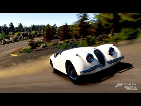 Extreme Offroad Silly Builds - 1954 Jaguar XK120 SE (Forza Horizon 2)