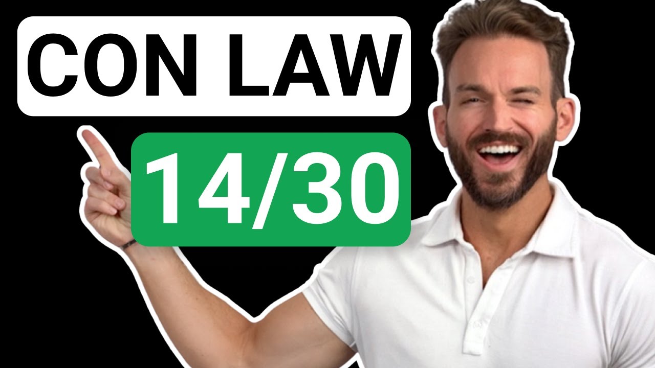 Constitutional Law: 1st Amendment Free Speech (Pt. 2) — Content-Neutral vs Content-Based Regulations