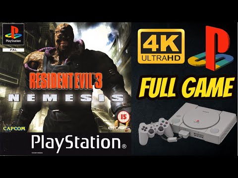 Resident Evil 3: Nemesis | PS1 | 4K60ᶠᵖˢ UHD🔴| Longplay Walkthrough Playthrough Full Movie Game