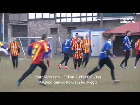 Start Mrzezino - Orkan Rumia 0:7 (0:4). Sparing przed wiosną | Piłkarski Serwis Powiatu Puckiego