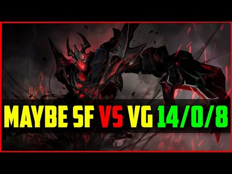 LGD.Maybe Shadow Fiend vs VG 14/0/8 @ VPGame Pro League