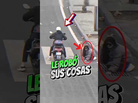 INCREÍBLE! LE ROBÓ fingiendo ayudarla 😡 #Rata #Viral #Justicia #Real