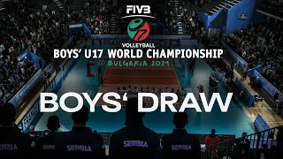 Волейбол Boys' Draw — FIVB Volleyball U17 World Championships 2024