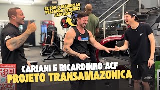 Cariani and Ricardinho ACF are afraid of what might happen on the Trans-Amazonian Highway!