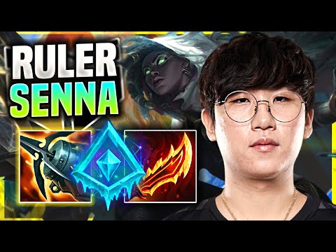RULER TRIES NEW SENNA BUILD! - GEN Ruler Plays Senna ADC vs Ezreal! | Season 11