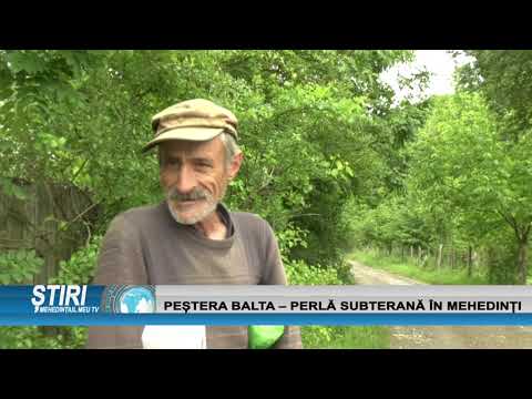 PEȘTERA BALTA - PERLĂ SUBTERANĂ  ÎN MEHEDINȚI