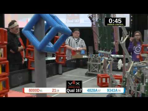 2015 VRC Sci Q167 - 8000D 21 vs 4828A 9343A - 84 to 53 - VEX Worlds 2015 - Science Division