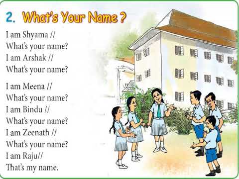 Song Book Grade 1- What's your name