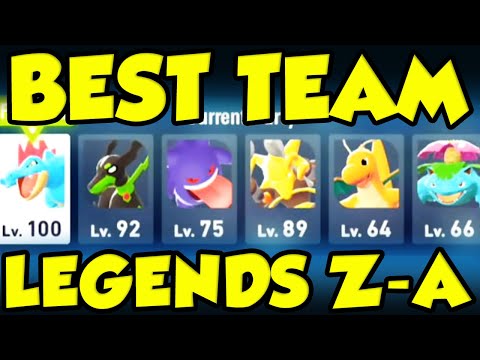 BEST TEAM BUILDING GUIDE FOR POKEMON LEGENDS ZA!
