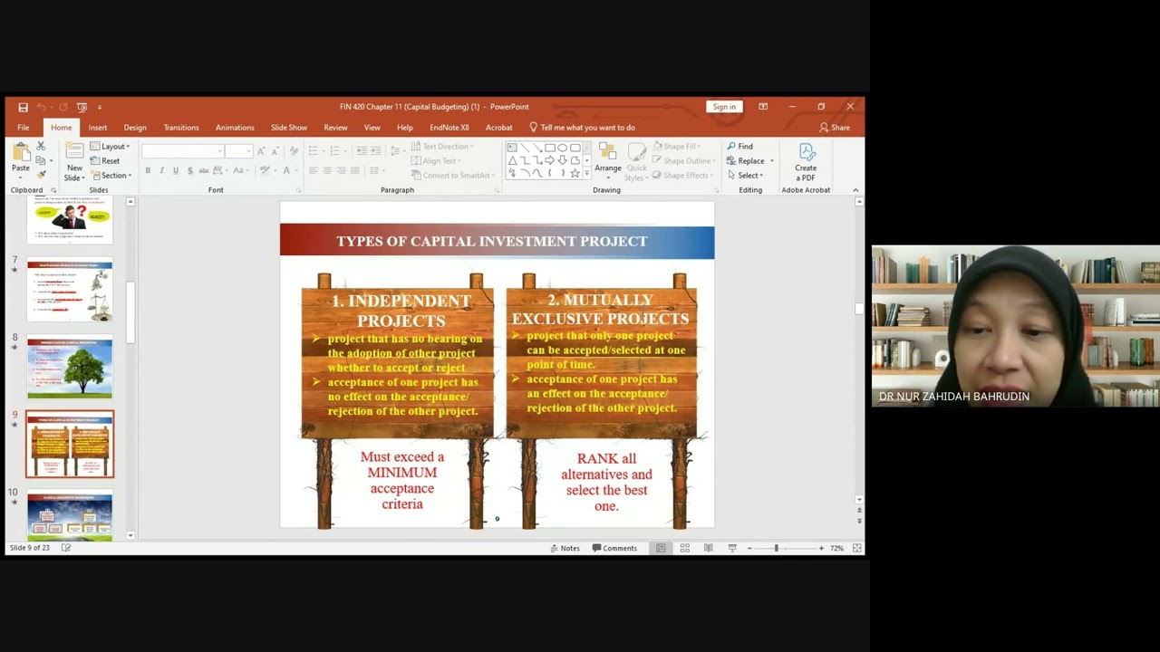 FIN420 Chapter 11 Capital Budgeting