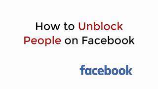 How to Unblock People on Facebook iPhone & Android