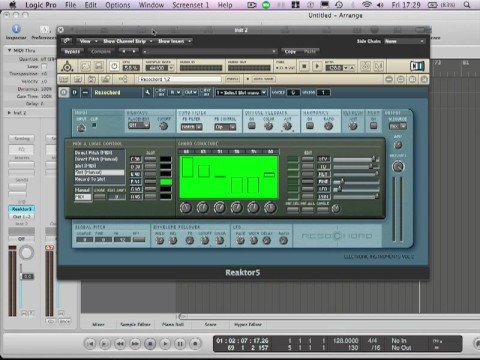 Logic Pro Tutorial - How to use Reaktor Resochord
