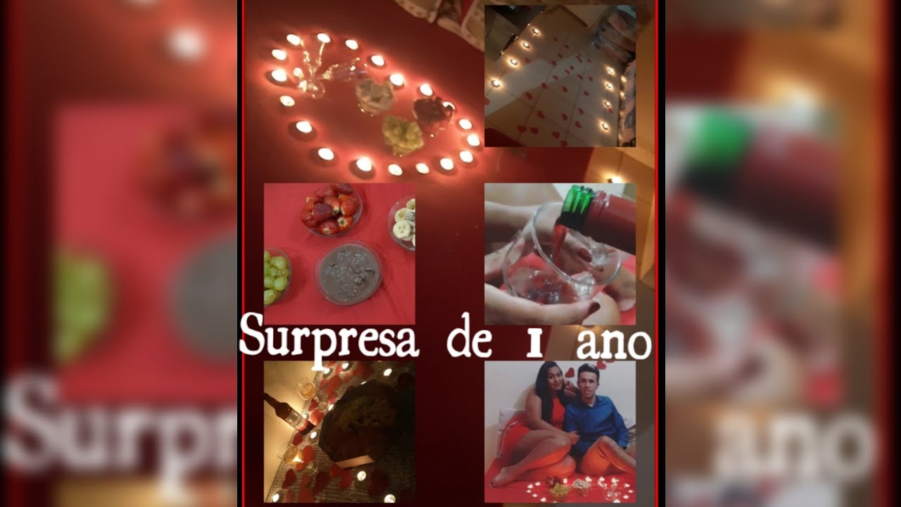 NOSSO 1 ANO MORANDO JUNTOS- SURPRESA ❤