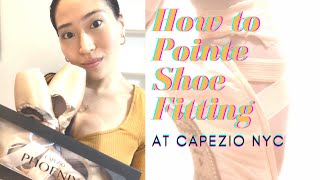 How to Pointe Shoe Fitting at Capezio NYC Store
