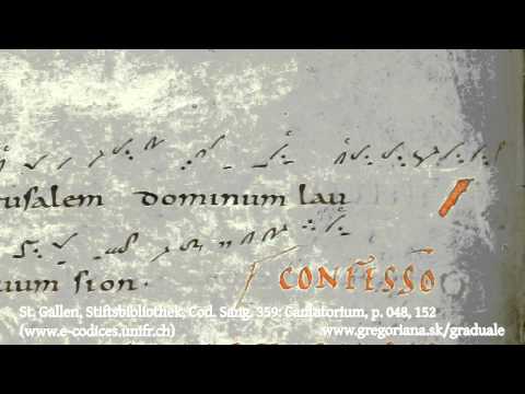 ALLELUIA. LAUDA, IERUSALEM, DOMINUM (versetto alleluiatico, graduale ...