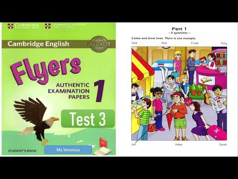 FLYERS 1 - TEST 3 - LISTENING