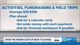 Back To School Budgeting