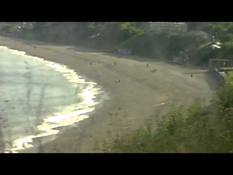 Out the window view Dalkey to Killiney