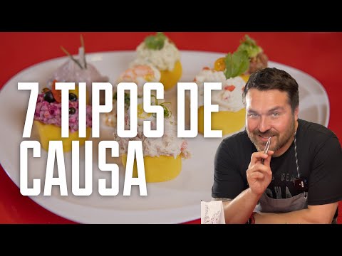 7 TIPOS DE CAUSA Y UNA MAYONESA QUE TE CAMBIARÁ LA VIDA | GIACOMO BOCCHIO