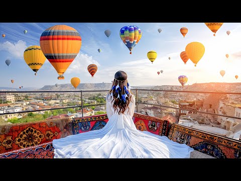 Cappadocia Turkey Tour - Hot Air Balloon Flight and Tourist Hot Spots | 4K Trip Vlog