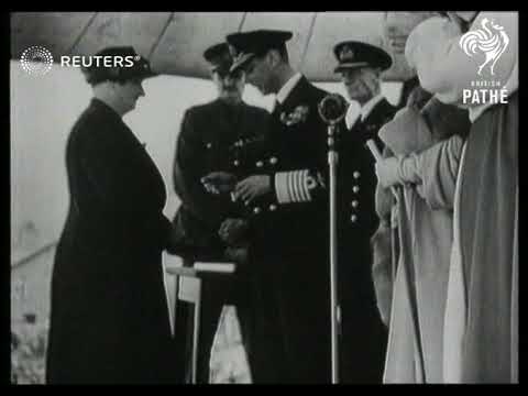 ROYAL: King George VI and Queen visit the Isle of Man (1945)