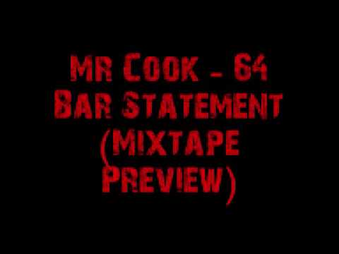 Mr.CooK - 64 Bar Statement (Mixtape Preview) [MGM]