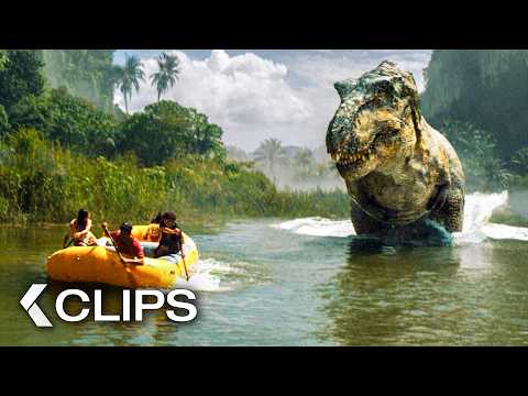 JURASSIC WORLD 4: Die Wiedergeburt Alle Clips & Trailer German Deutsch (2025)