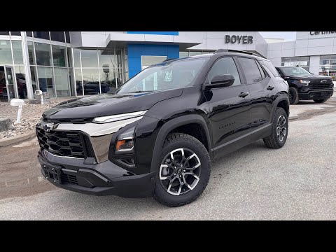 2026 Chevrolet Equinox AWD ACTIV in Black for sale at Boyer Chevrolet Lindsay Ltd. in Lindsay, ON