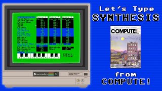 Let's Type Synthesis from COMPUTE! Magazine - Commodore 64 - Issue 84, May 1987
