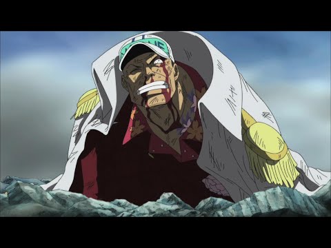 Whitebeard VS Akainu