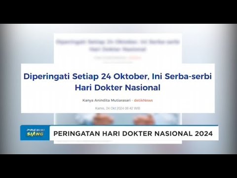PERINGATAN HARI DOKTER NASIONAL 2024