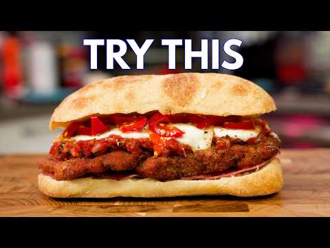 This is how I make my FAVORITE Chicken Parm Sandwich!
