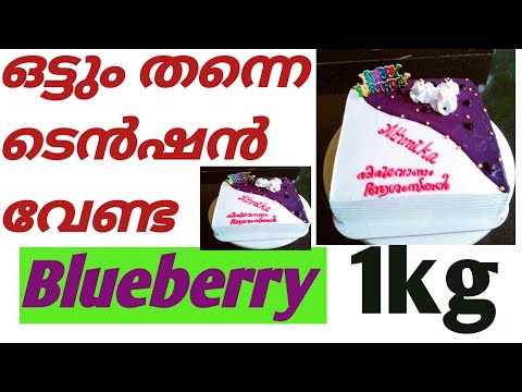 Super testy blueberry cake recipe ||Jabir testy kitchen ||1kg blueberry cake