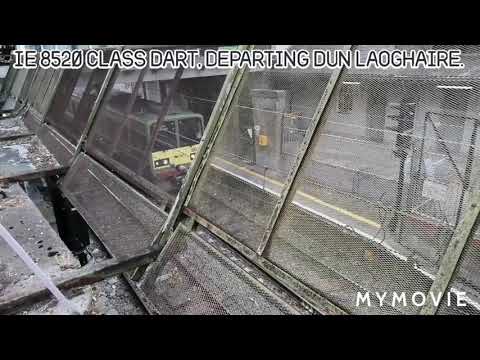 IE 8520 Class DART departing Dun Laoghaire, en route to Greystones