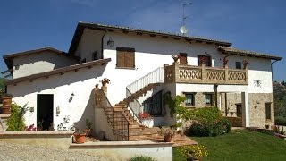 preview picture of video 'Country House with two hectares land in wonderful position - Morro D'Oro, Аbruzzo'