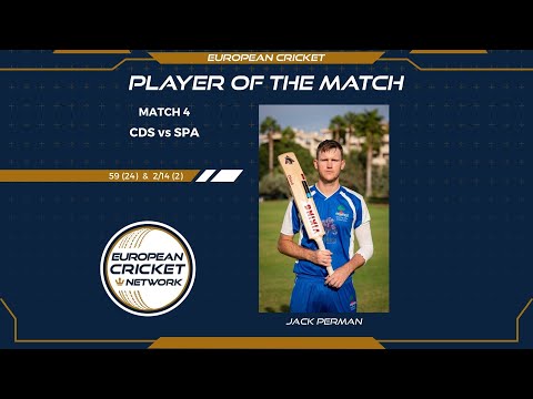 MOM: J.Perman - CDS vs SPA | Highlights | FanCode Spanish Championship Weekend Day 1 | Spain 2021