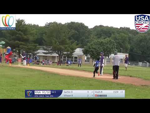 2025 U11 Div B Dreamcricket Thunders vs RRA NJ Apex Pine grove